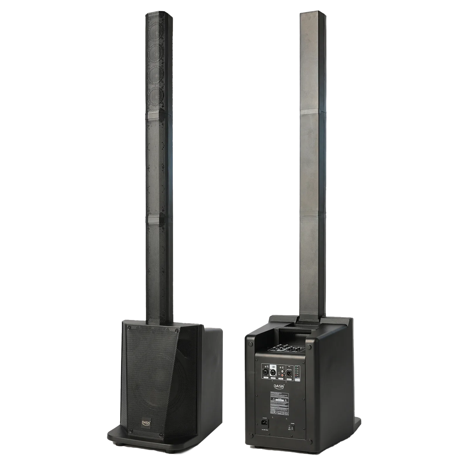 B11 800W Class D Array Active Column Battery Speakers Plastic Audio Professional PA System Amplifier Outdoor Loudspeaker