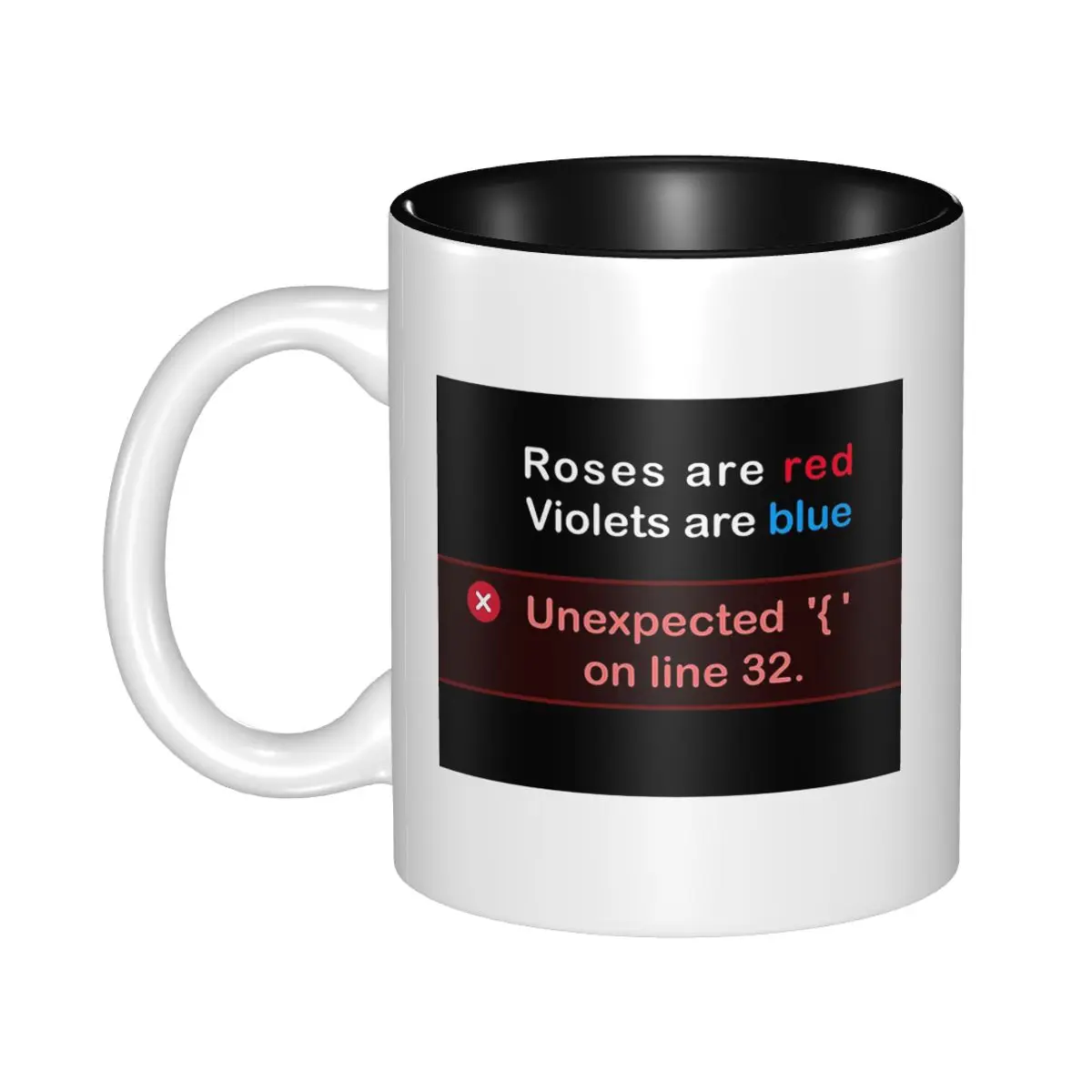 Programmer Code Joke Mug Funny Ceramic Coffee Cups Tea Mugs Milk Cup Drinkware Gifts for Woman Man