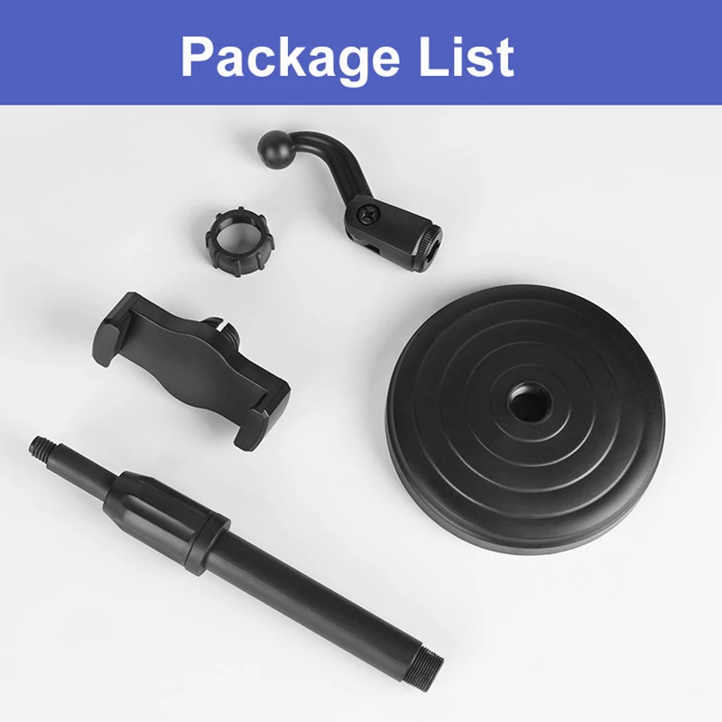 Portable Mobile Phone Holder Tripod Desktop Overhead Shooting Phone Stand Liftable Monopod for HUAWEI iPhone Samsung Universal