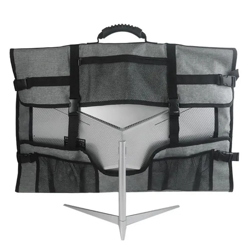 Saco impermeável do portátil para o monitor do computador, estojo do caderno, pasta do pano do PC, bolsa do curso, 27"