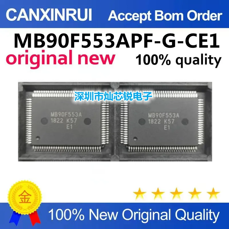 MB90F553APF-G-CE1 MB90F553A; Package QFP100; Brand new original undertake BOM matching orders