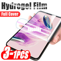 1-3PCS Hydrogel Protector For Xiaomi Redmi Note 12s 12 Pro+ Speed 12T Pro Plus 12 Turbo Screen Soft Film Not Glass Gel Protector