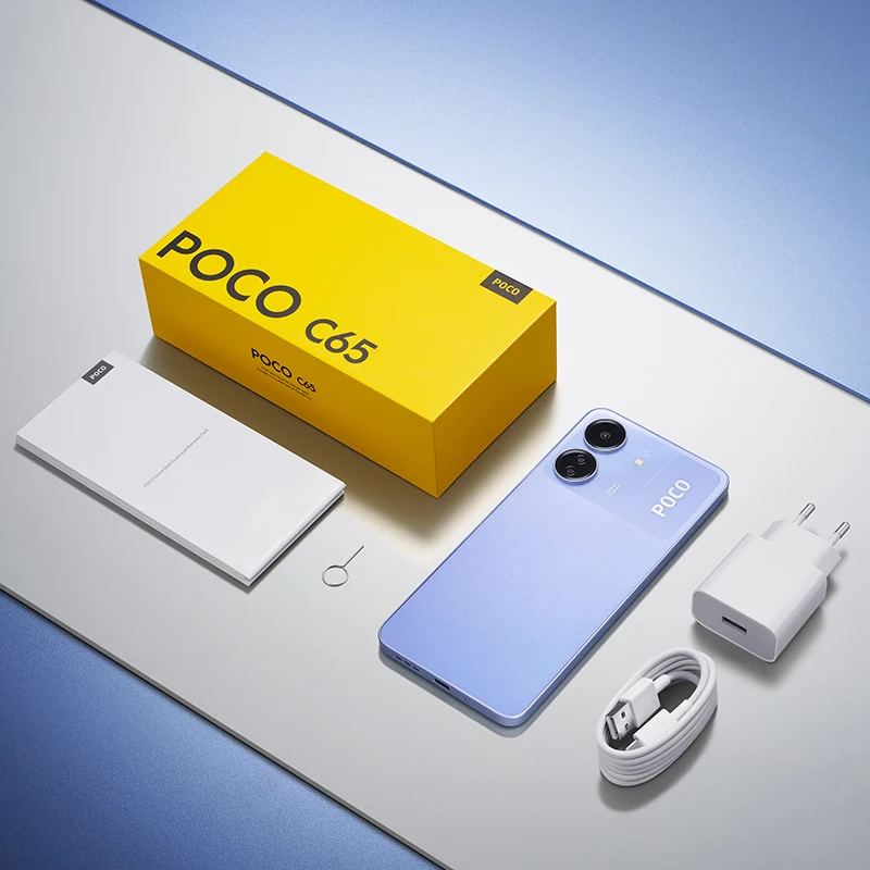 POCO C65, 国際版, 6GB RAM,128GB/8GB,256インチ,90Hzディスプレイ,トリプルカメラ,6.74Hz,50MP,5000mAh,NFC