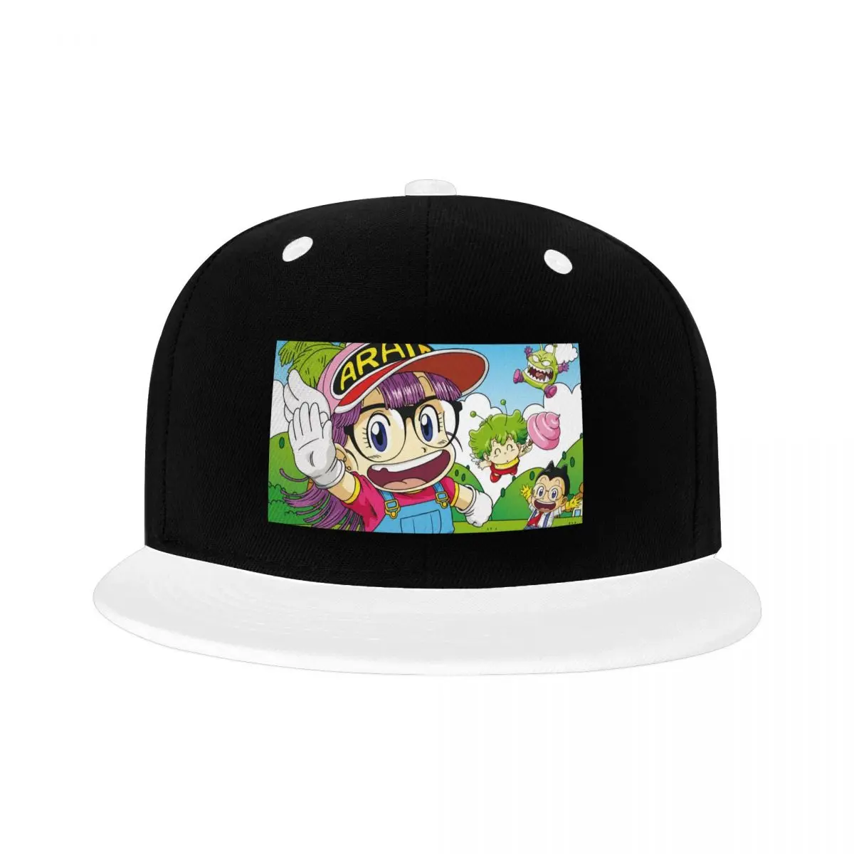 Arale Anime Cute Dr Slump Baseball Caps Hip-hop Hats Outdoor Adjustable Sunscreen Hat