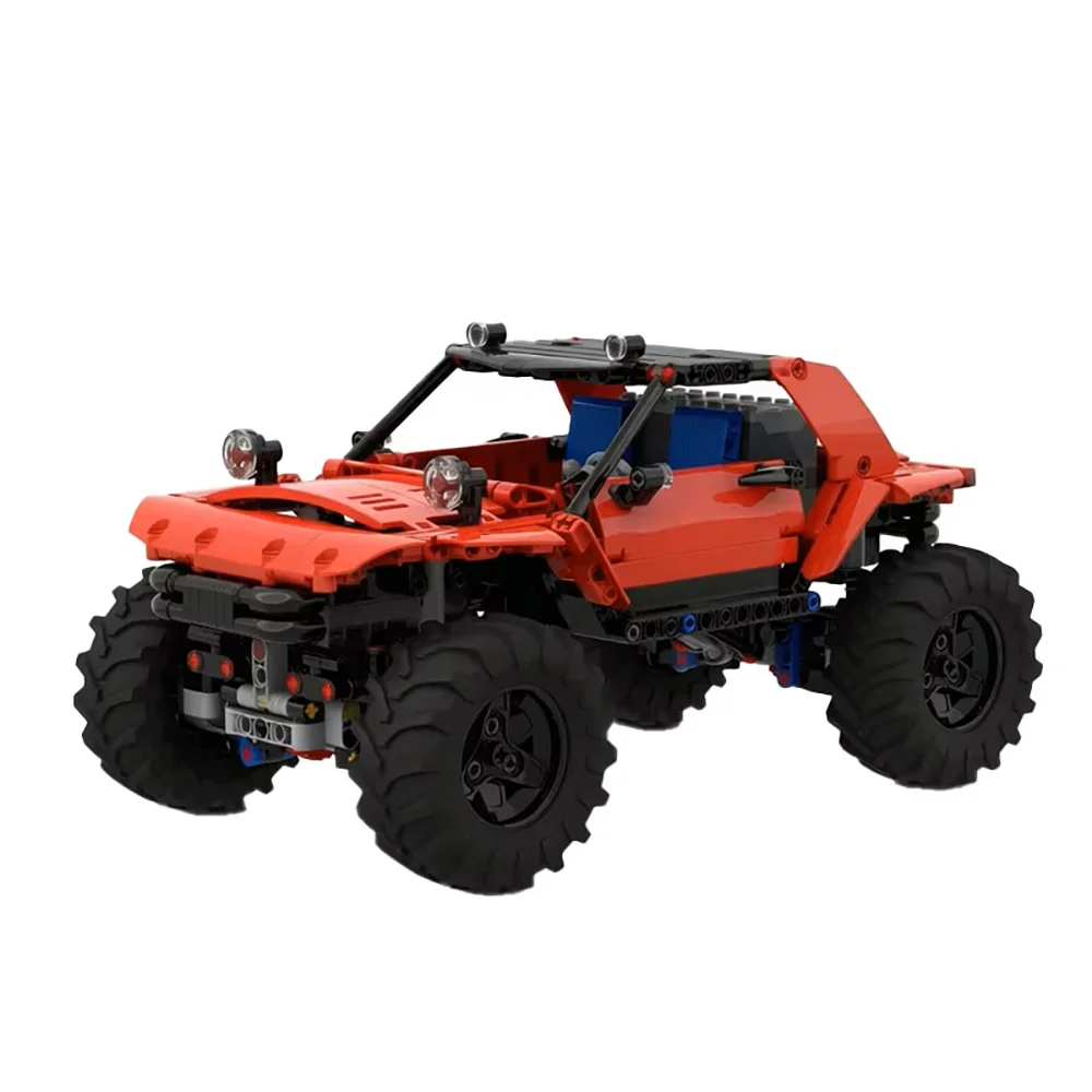 

MOC Extreme Adventure Test Truck Model MOC-260069 DIY Assembly Construction Children's Toys Gift Technology Building Blocks