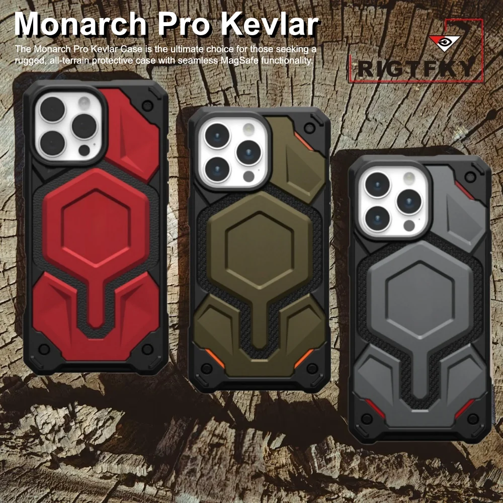 For Magsafe Armor Shockproof Defender Phone Cases For iPhone