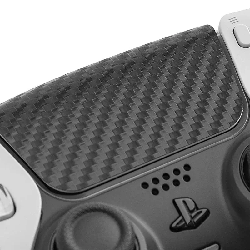 2 Pack Thin Stickers for PS5 Controller Touchpad Protective Scratch-proof Durable Gamepad Sticker for Playstation 5 Touchpad