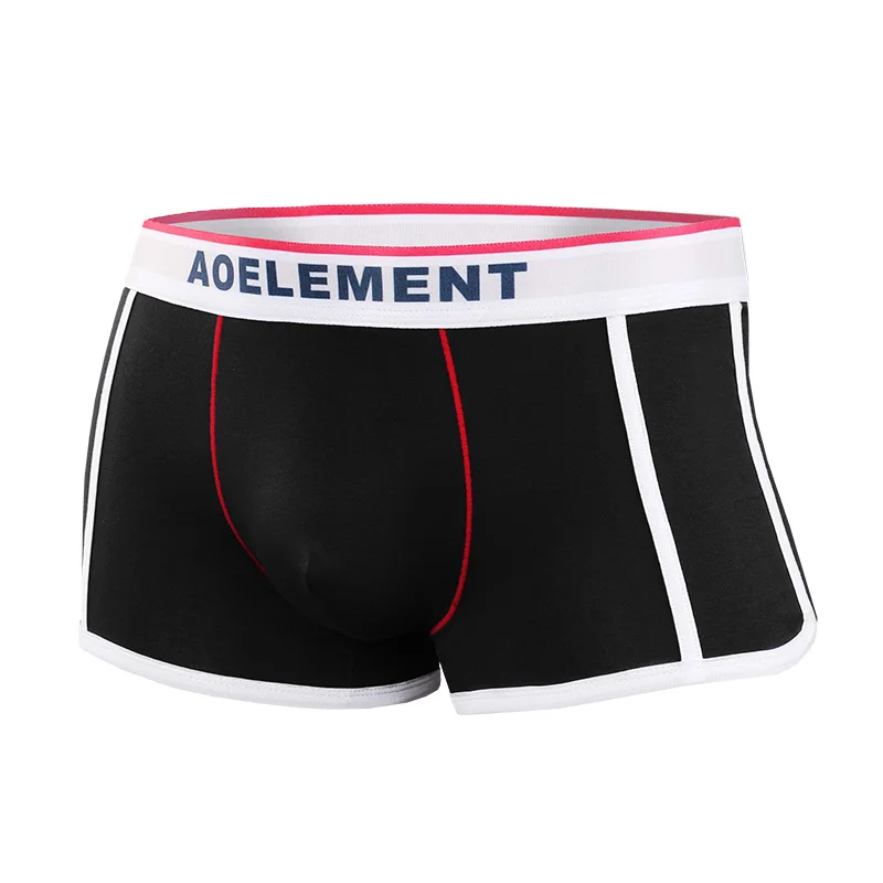 Trendy herenondergoed, herenboxershorts, onderbroeken van puur katoen, stijlvol ondergoed voor heren, ademende en trendy boxershorts