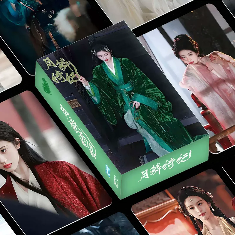 55PCS Veil Of Shadows Photo Cards Set Lu Wuyi & Wu Shiguang Character No Repeat Laser Lomo Cards Fans Collection Gift