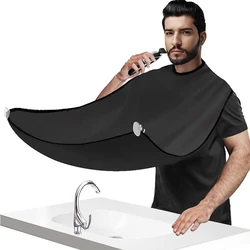 Men's Shaving Bibs Bathroom Apron Beard Bib Men's Hair Catcher for Shaving Trimming Beard Cape Cloth Bathroom Cleaning Bib