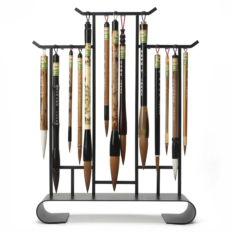 1pc marca tigre chinês tradicional escova de tinta água caligrafia lobo cabelo fengzeyuan escrita escovas regular script fornecimento