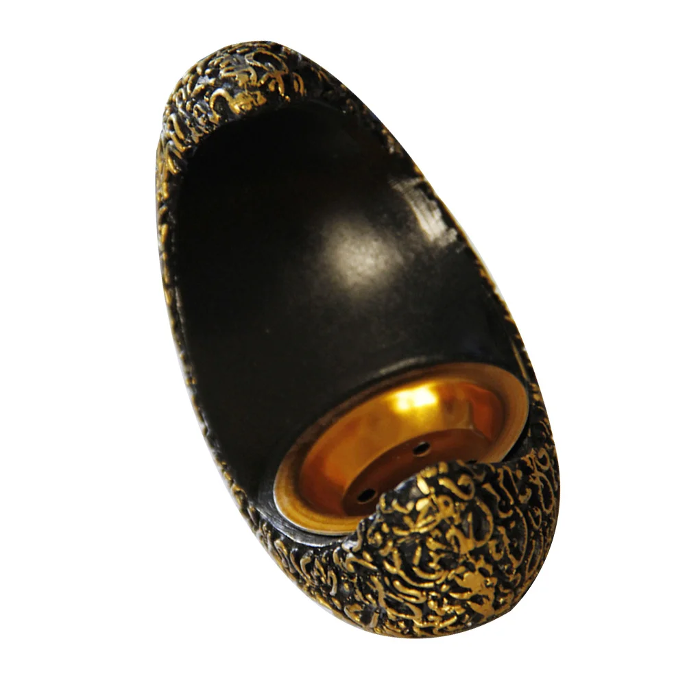 

Moon Shaped Resin Decorative Incense Burner Desktop Censer Aromatherapy Stove for Home Office Bedroom Moon Shaped Censer