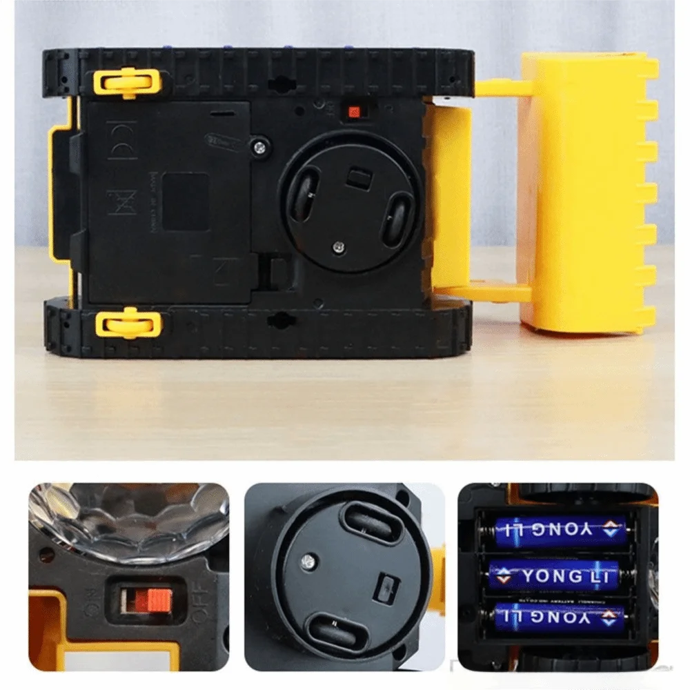 

Colorful Music Electric Excavator Universal Wheels Lighting Effects Bulldozer Children Gits Electric Bulldozer Boys Gift