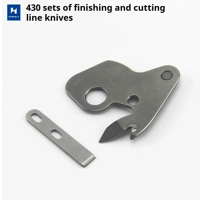 

152905-001 Thread Cutter Blades Set for Brother 430 Bar Tack Machine - Moving & Stationary Knives Industrial Buttonholing