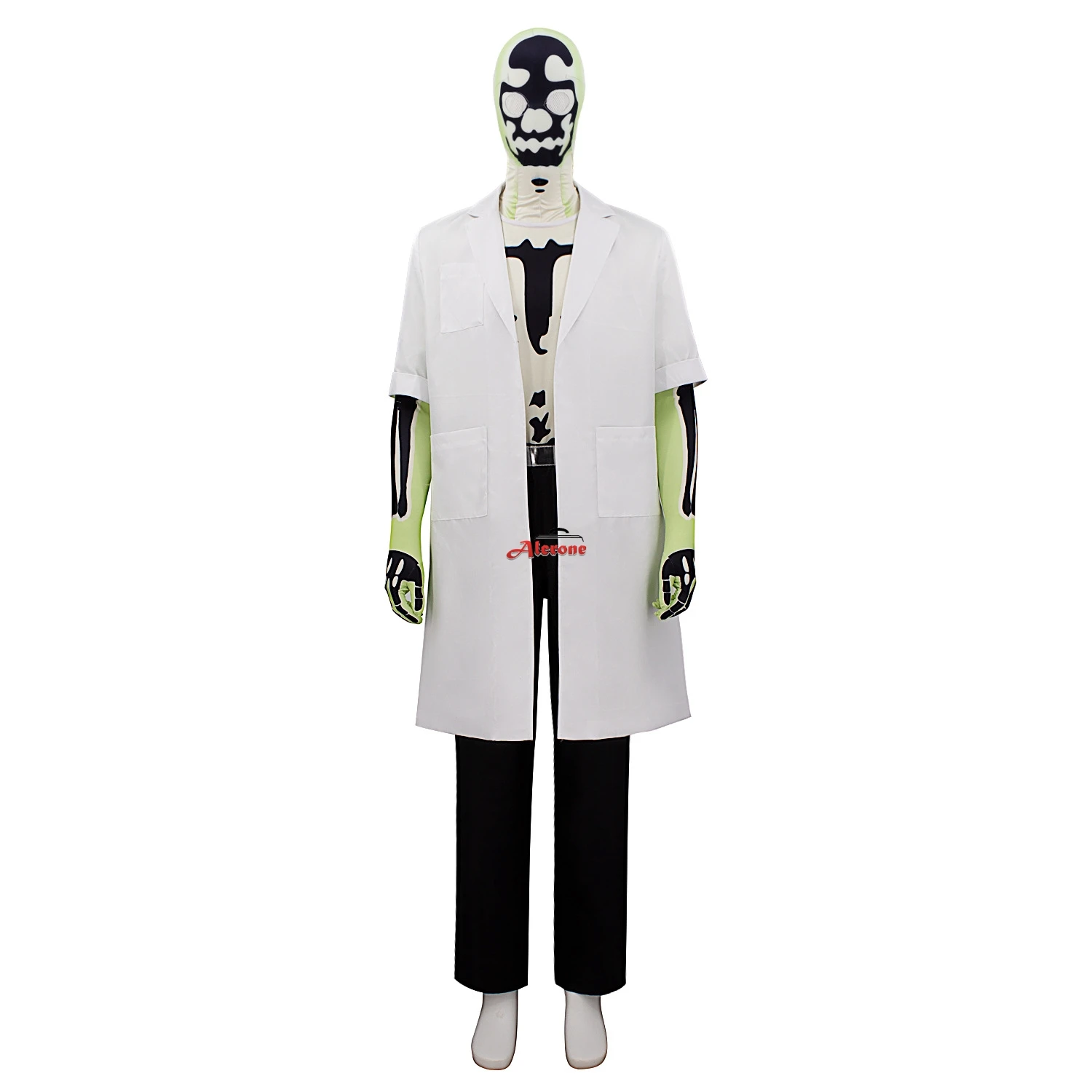 Film Rick Doctor Fosfor Creature Commando's Cosplay Kostuum Halloween Carnaval Cosplay Doctor Fosfor Aangepaste kleding