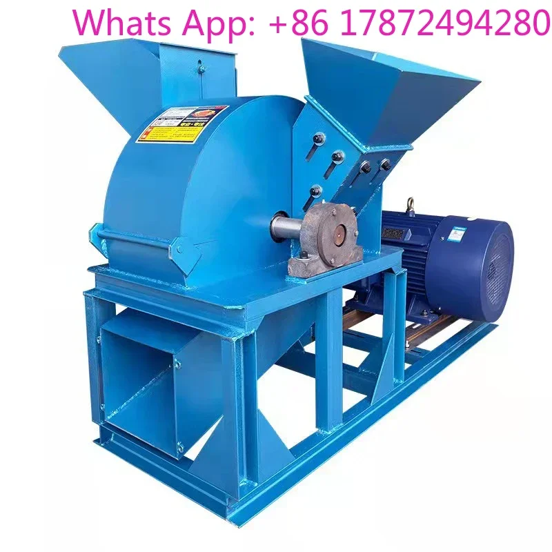 

Wood Crusher Sawdust Making Machine Hammer Mill Electric 7.5KW/11KW/15HP Wood shredder 1500-4000KG/H