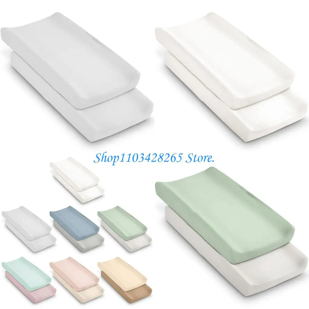 

1 набор 2pcs Baby Paider Mogne Pad Roolves Mrecailtable Nappy Changer Cover Soft G2TE