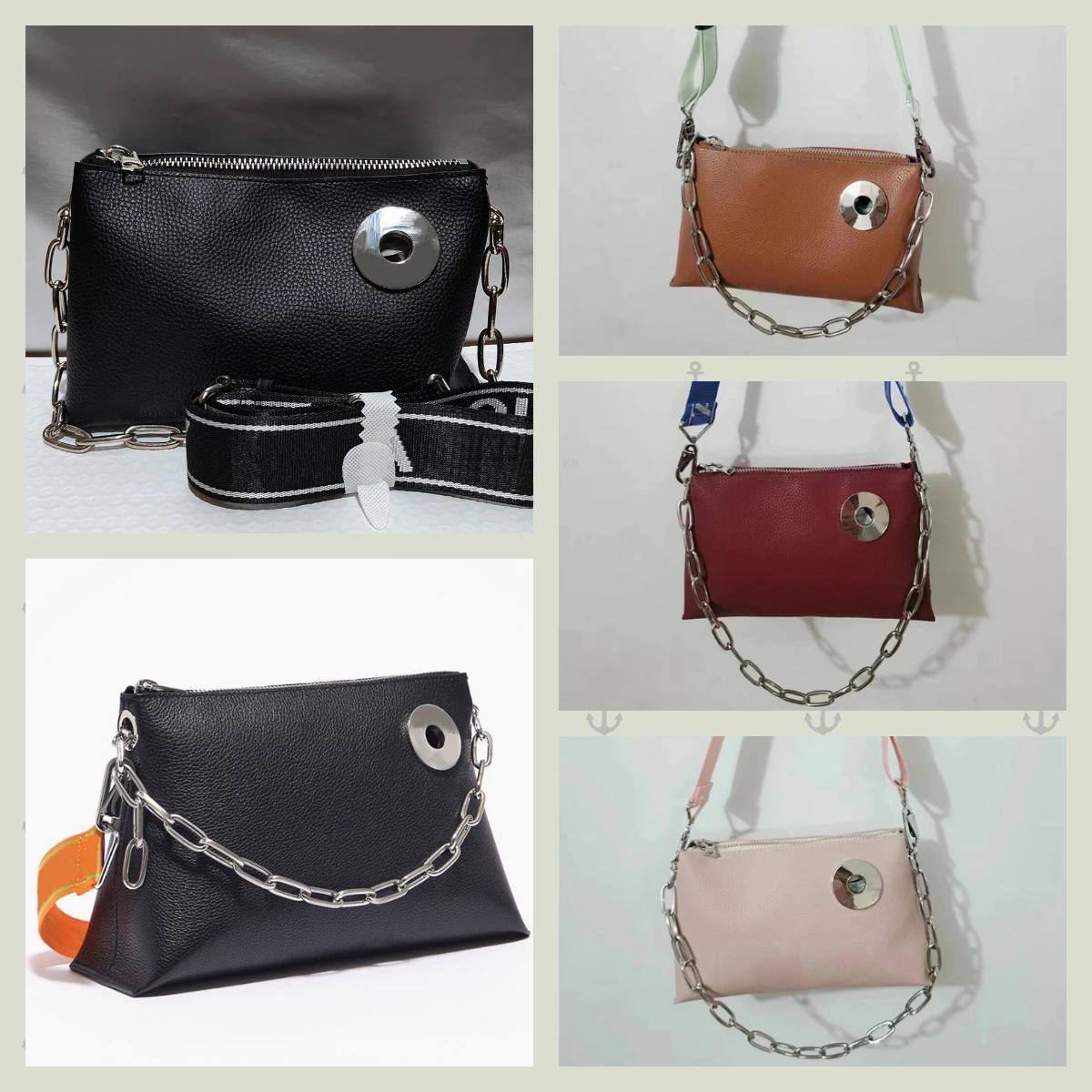 Hot Sale High Quality Fashion Casual Shoulder Crossbody Bag Chain Handbag Multi Color Optional Women Bag Gift Free Shipping