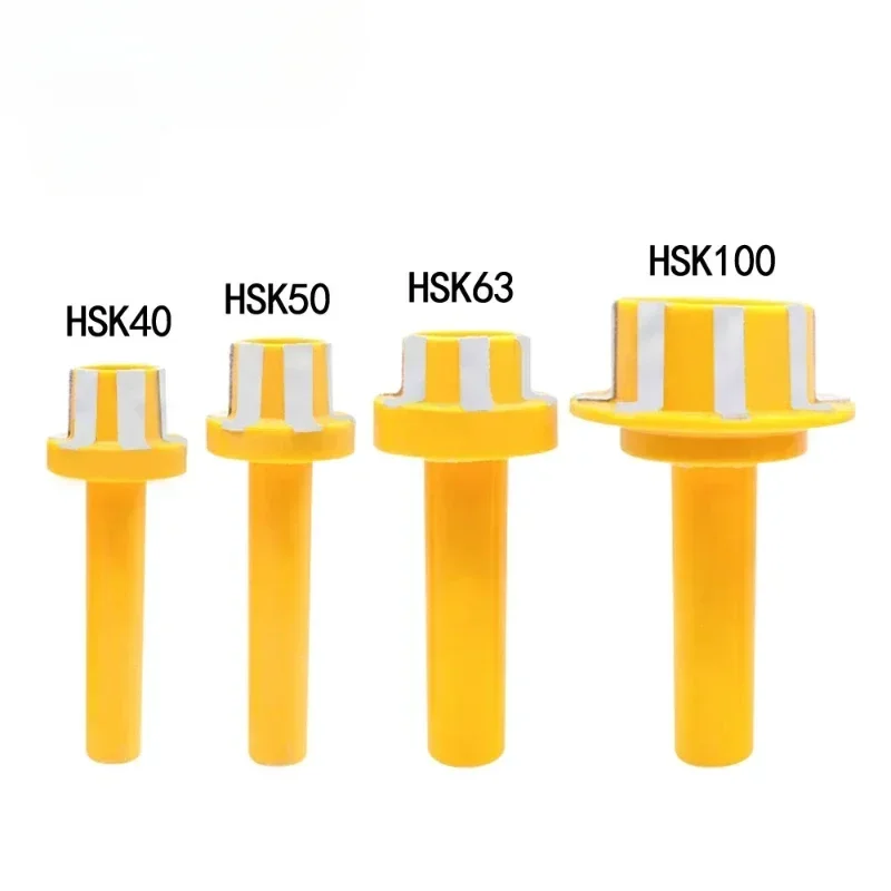 BT30 BT40 BT50 ISO10 25 HSK32 HSK40 HSK50 HSK63A HSK63F HSK Spindle Cleaning Rod Cleaner Brush Taper Collet Holder Wipe CNC Tool