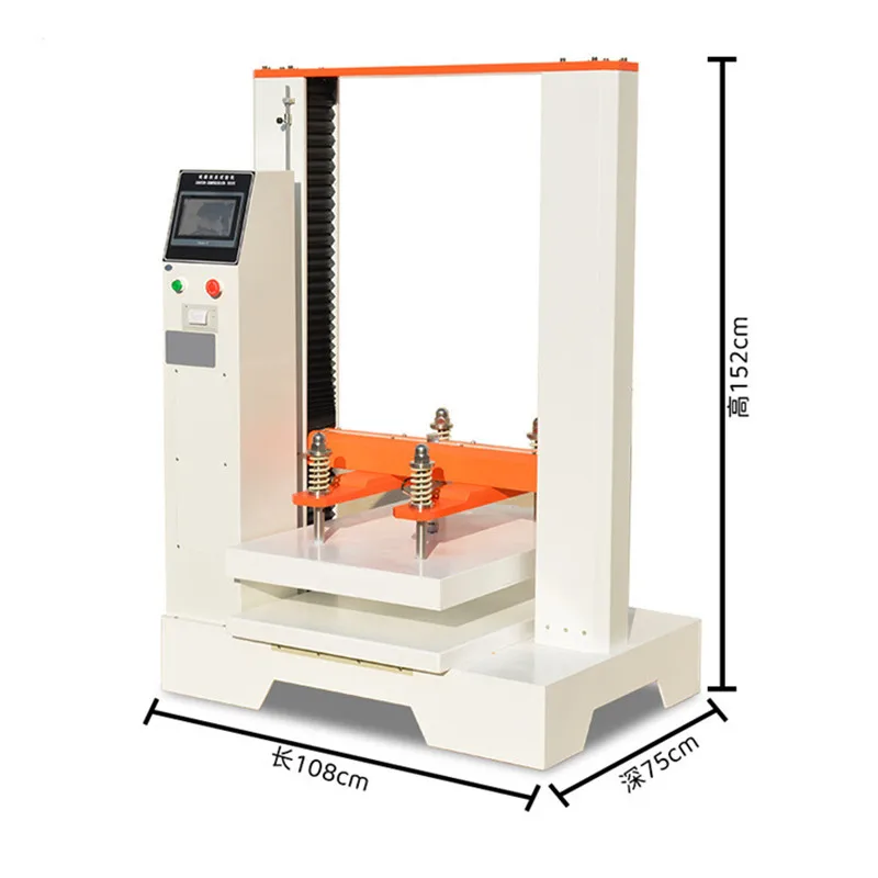 Carton Press Testing Machine Test Strength Tester Of Corrugated Box Press Box Machine