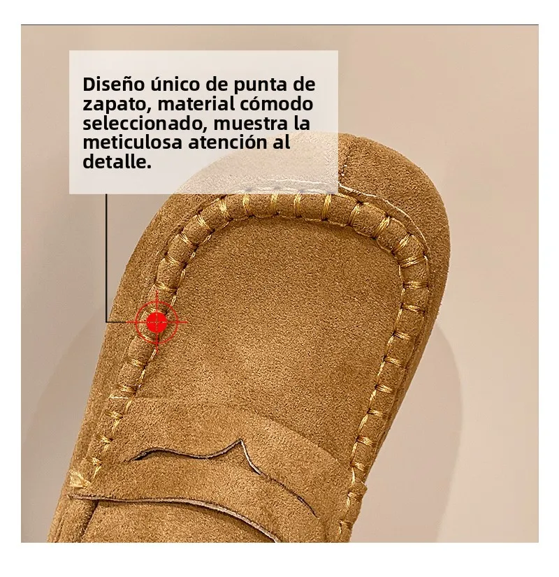 Sandalias Birkent para Mujer, Primavera 2026, Tacón Grueso, Casuales, de Media Planta, Fáciles de Poner, Tipo Mule, Cómodas