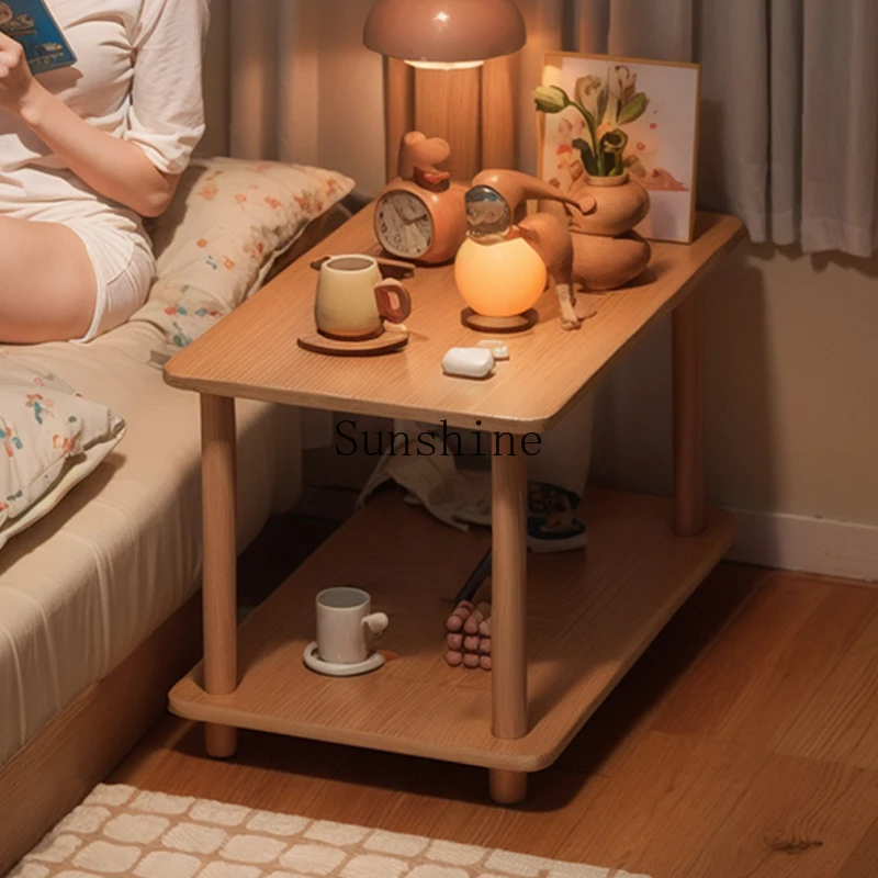 

Modern simple bedside small side few household bedroom narrow side bedside rack