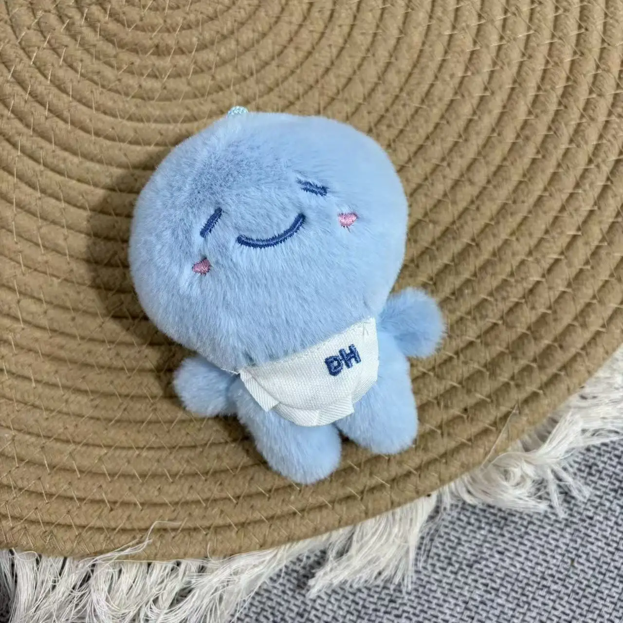 Super Junior Doll Keychain Cartoon Cute Soft Short Plush Pendant