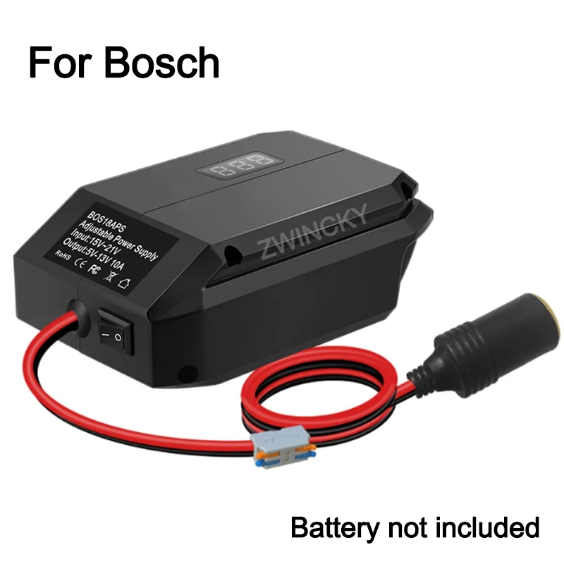 18V zu 5-13V Abwärtswandler für Makita/Dewalt/Milwaukee/Bosch/Einhell 18V Akku Zigarettenanzünder-Adapter Spannungsregler