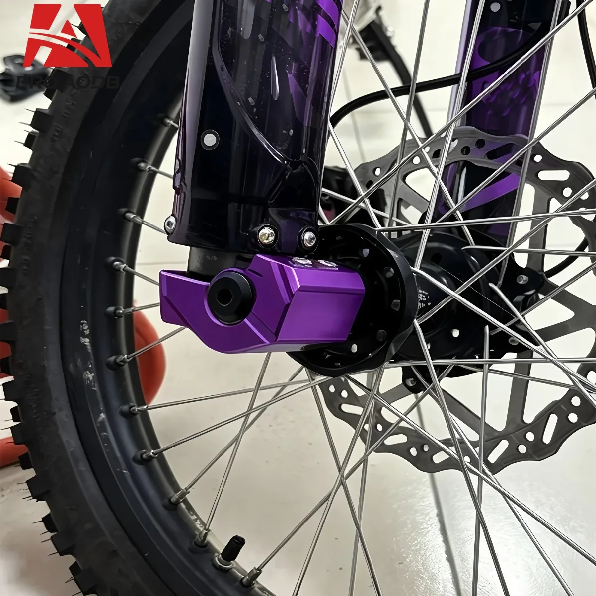 For Surron Ultrabee Forged Front Fork Bottom Shoe Guard Protector Motorcycle Accessories