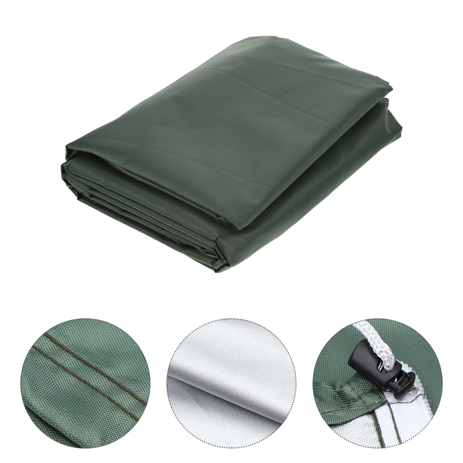 Cubierta para columpio, Protector impermeable contra el polvo, tela Oxford 210D, portátil, para exteriores, jardín, hamaca de poliéster, silla, tienda, resistente al decoloración
