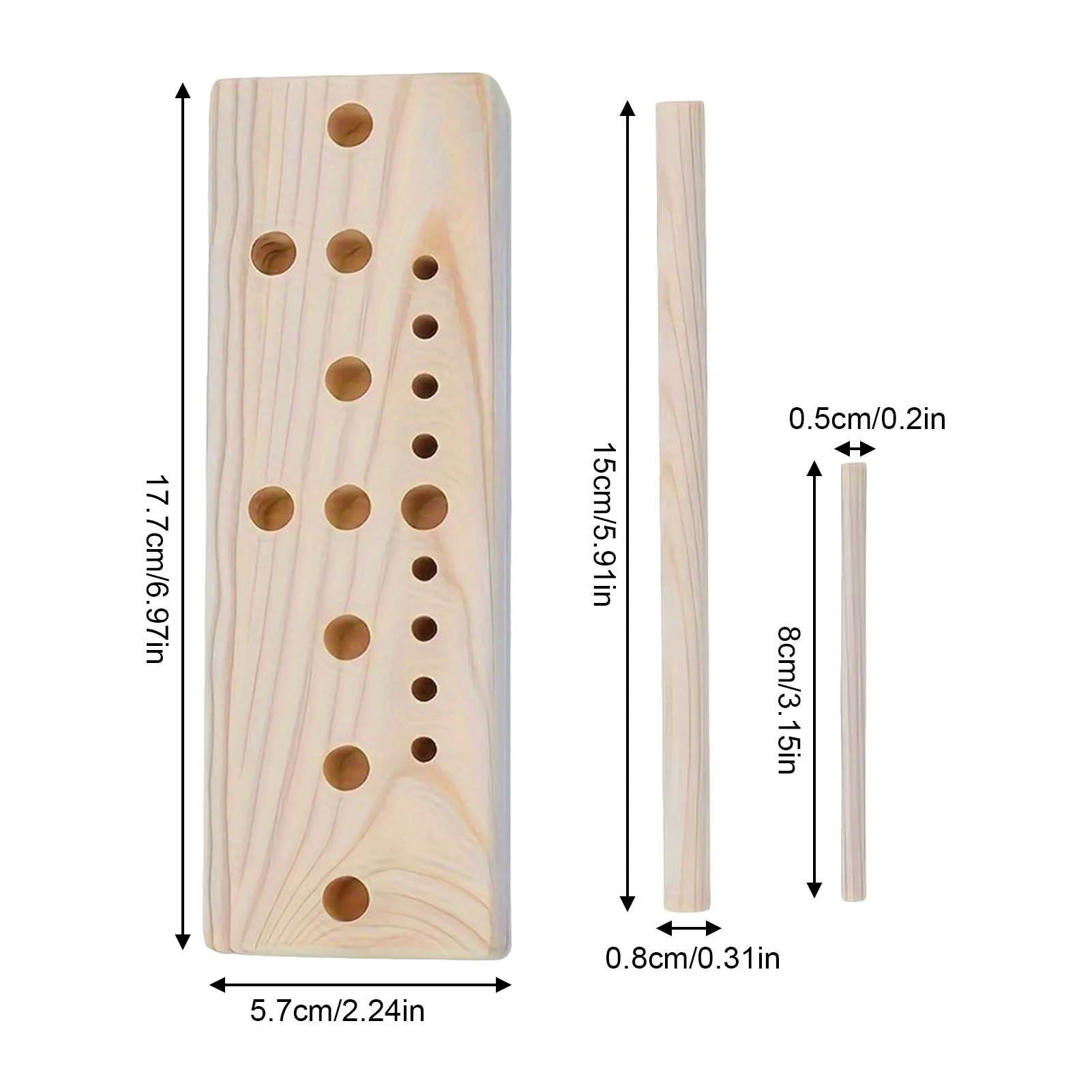 Archi strumenti per la produzione di legno strumento portatile rimovibile leggero adatto per la festa di natale in vacanza in famiglia