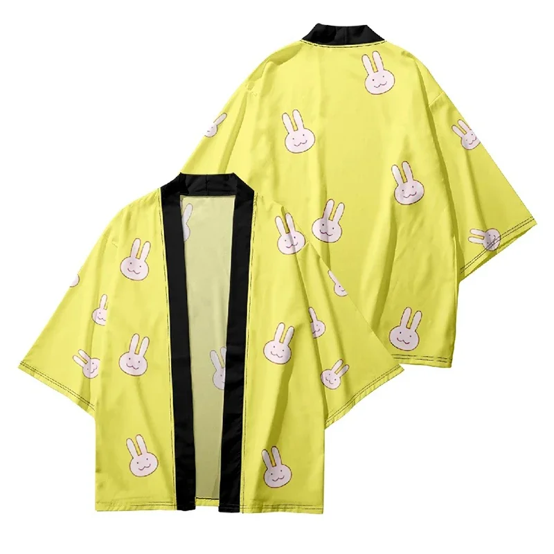2025 Halloween Gintama Cosplay Kimono Costume Kagura mode imprimé à manches courtes fête Kagura Cosplay cape Polyester