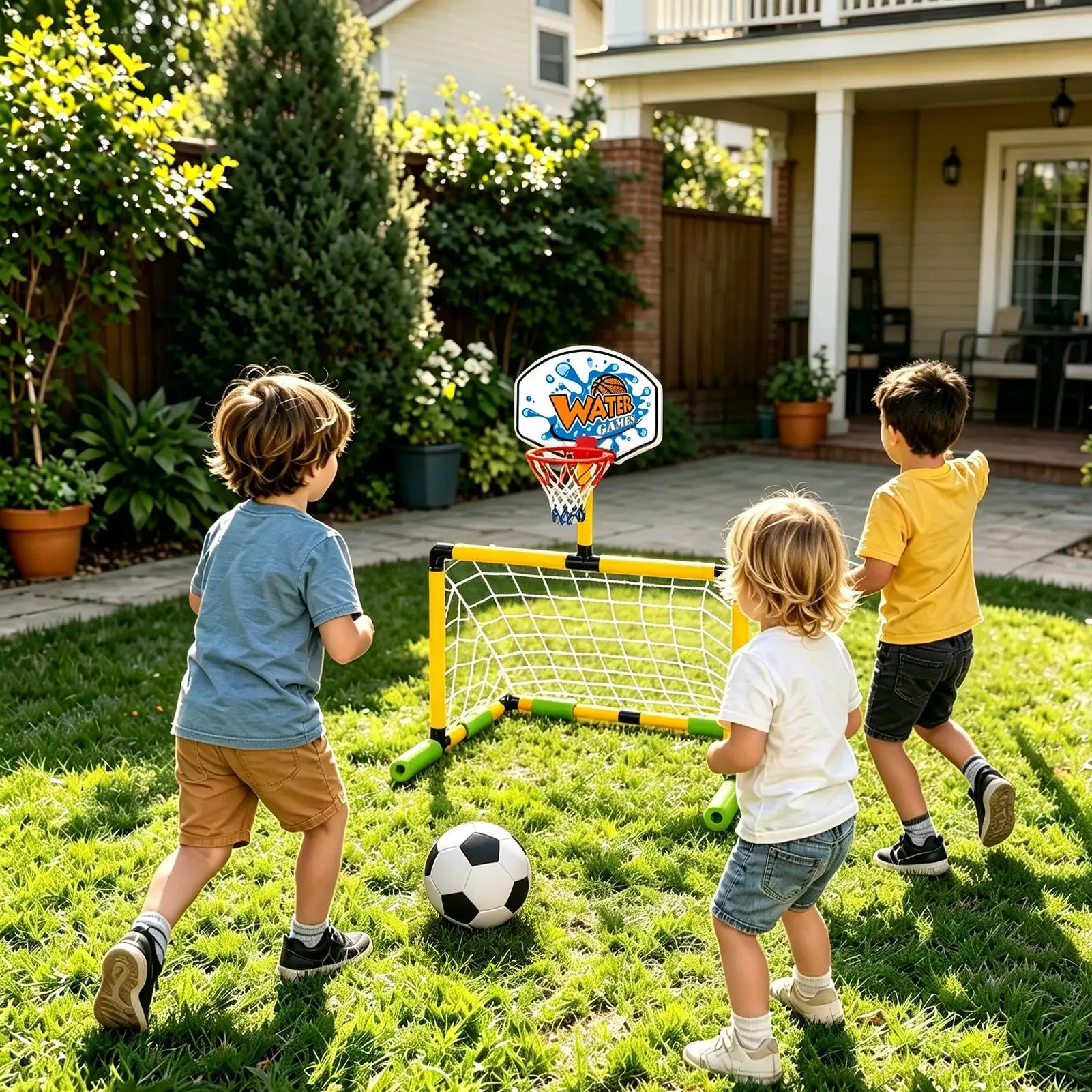 ห่วงบาสเก็ตบอลในสระน้ำ 2-in-1 - Basketball Arcade Game บทวิจารณ์และราคา