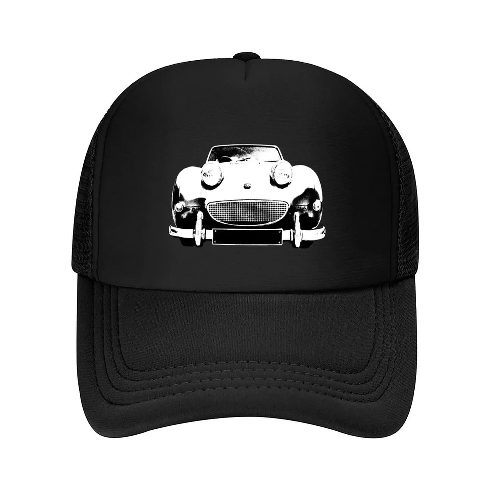 2026 Austin Healey Sprite British 1960s classic car monoblock black and white Baseball Cap funny hat Fishing cap Man Women's