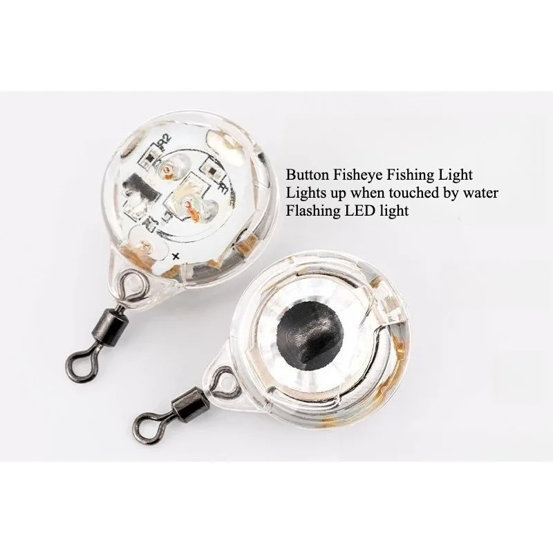 Colorful LED Underwater Fishing Light, Electronic Fish Attractor Lure Light for Sea Fishing Night Fishing
