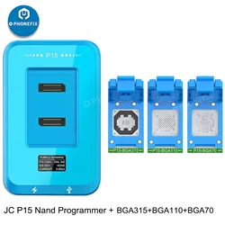 JCID P15 BGA110 BGA315 PCIE Nand Programmer For iPhone iPad Nand Capacity Expansion SYSCFG Data Revise Unbinding Hard Disk Wifi