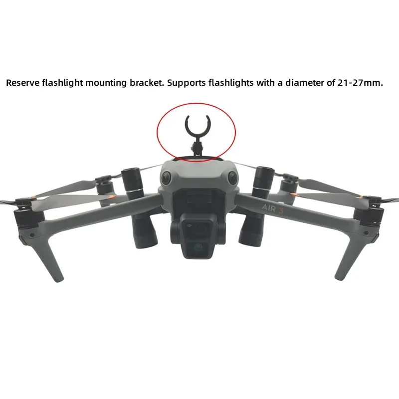 3in1 Night Flight Searchlight Fill Light Lamp with fixed Clip bracket for DJI Air 3 / air 3S Drone Accessories