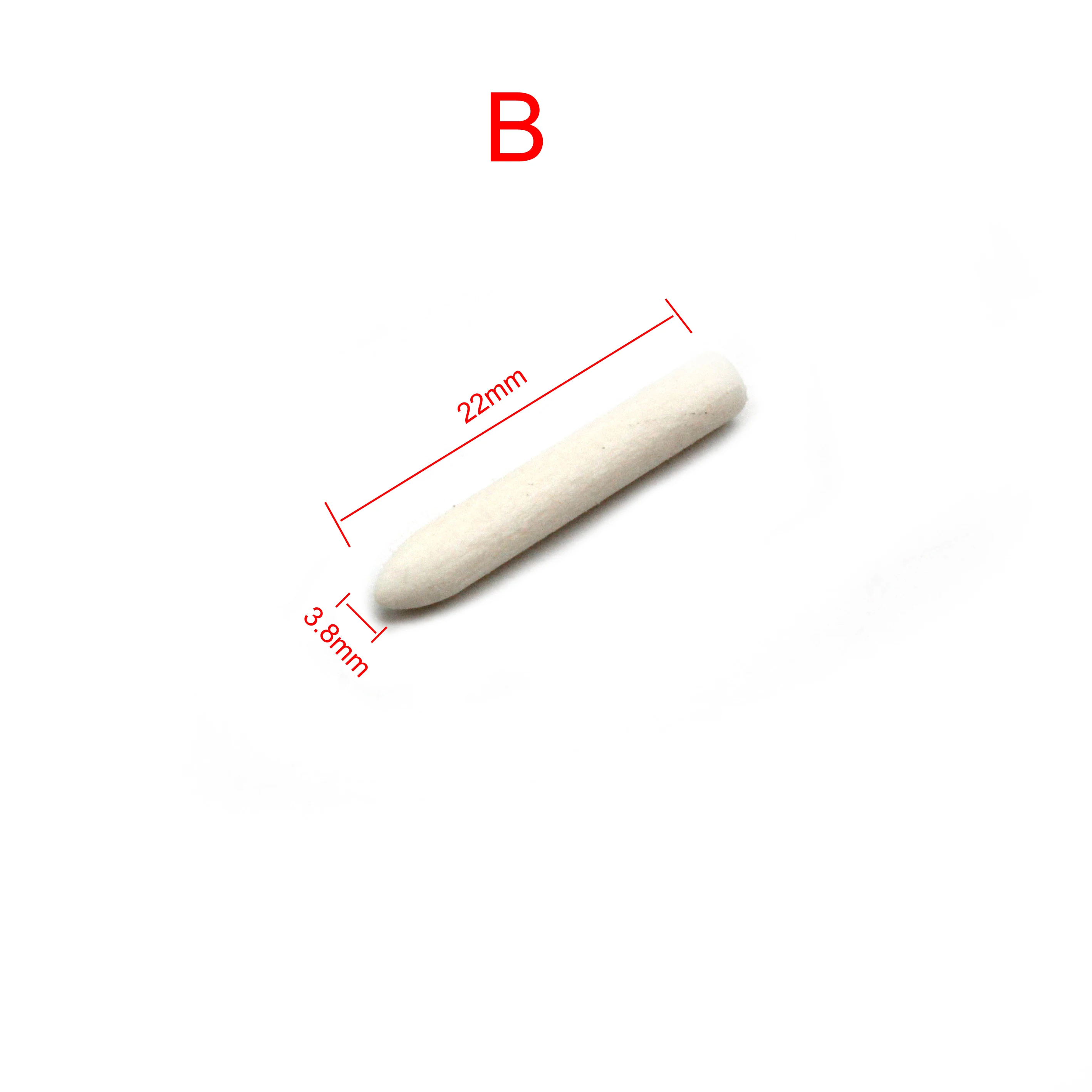 100pcs Double End Rhodium Pen Tips For Gold Jewelry Pen Plating Tip