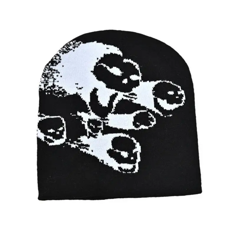 

39BD Christmas Adult Beanie Hat Elastic Windproof Hat Ear Protector Hat Warm Winter Adult Cycling Skiing Climbing Supplies