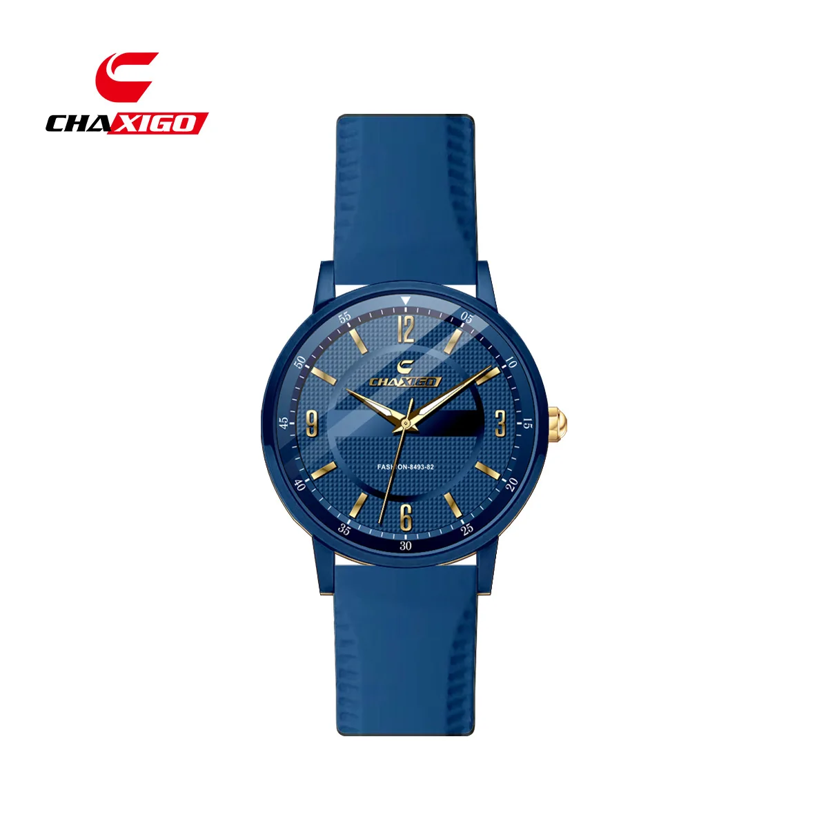 CHAXIGO 비즈니스 남성용 시계 스테인리스 스틸 쿼츠 시계 프리미엄 커플 시계