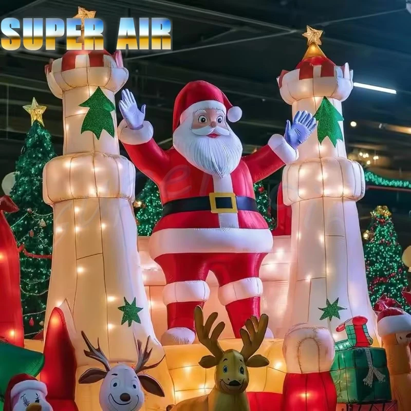 Airvon Commercial Grade Inflatable Christmas Character Model for Seasonal Promotions