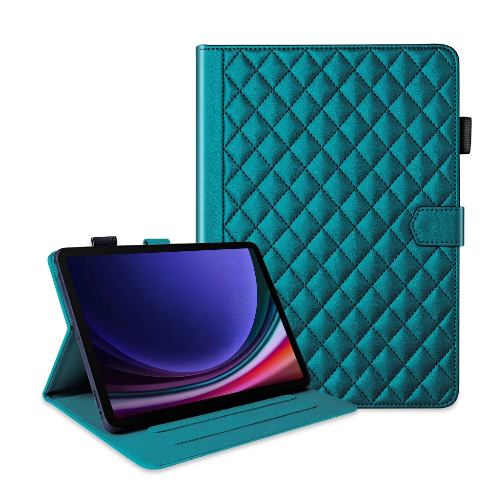 Fashion Plaid PU Leather Stand Cover For Samsung Galaxy Tab S10 FE Plus 13.1 inch Case SM X620 X626B  for Tab S10 FE+ Case Coque