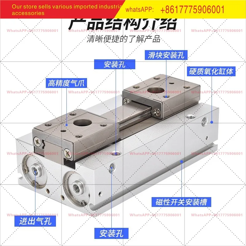 SMC type MHF2-25DR/D1R/D2R MHF2-32D/D1/D2 parallel finger cylinder thin air claw