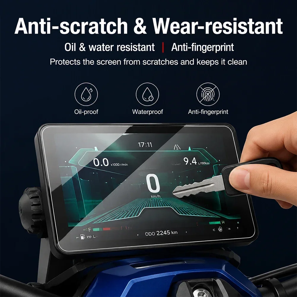 Motorcycle Scratch Cluster Screen HD Instrument Protection Film Accessories For ZONTES ZT368G 368 G 368g 2024