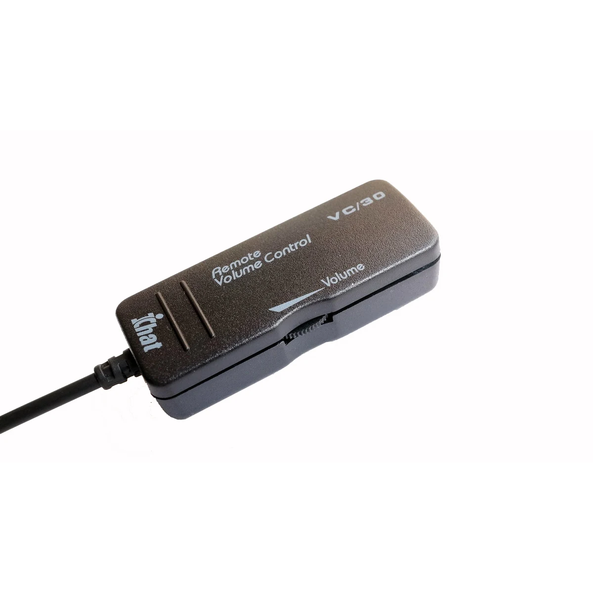iChat VC30 Black Headphone or Earbud Volume Control Accessory new Headset Volume Controller VS KOSS VC20 Audio e video portatile