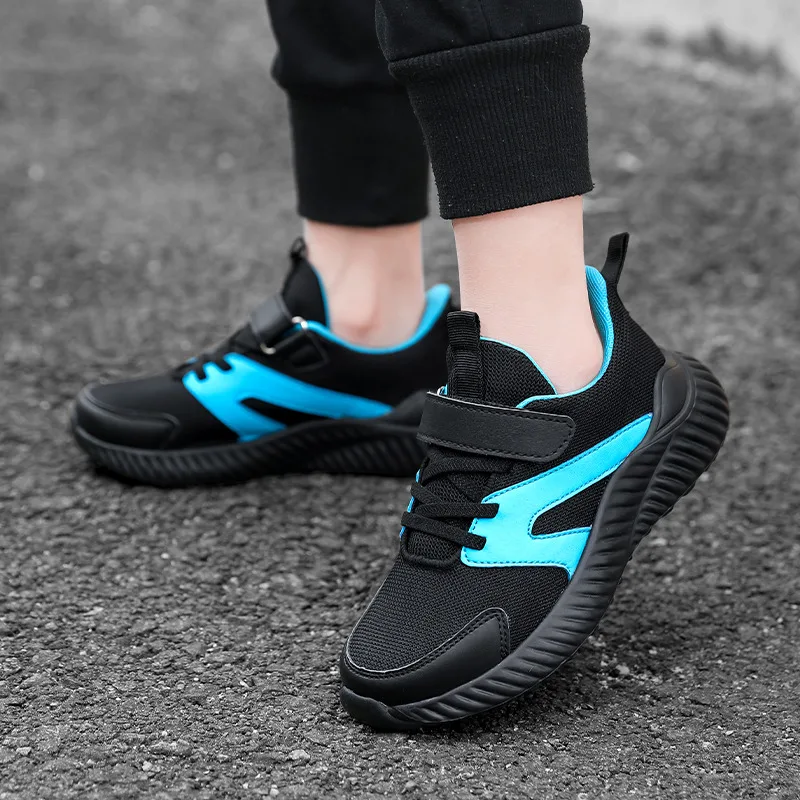 New Arrival Big Size 39 Running Shoes for Boys Comfortable Soft Sports Shoes Trainers Children Lightweight Outdoor Sneakers Kids