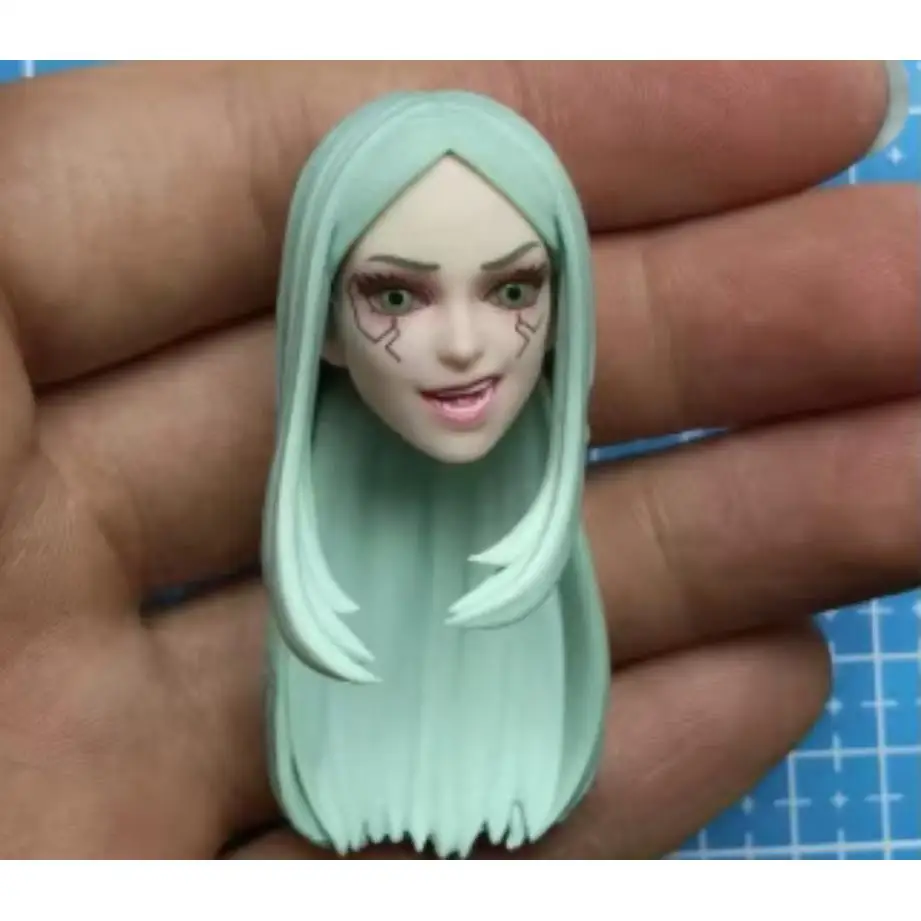 RomankeyX COWL масштаб 1/12, женская голова, скульптура модели C, 6-дюймовая фигурка пистолета и девушки