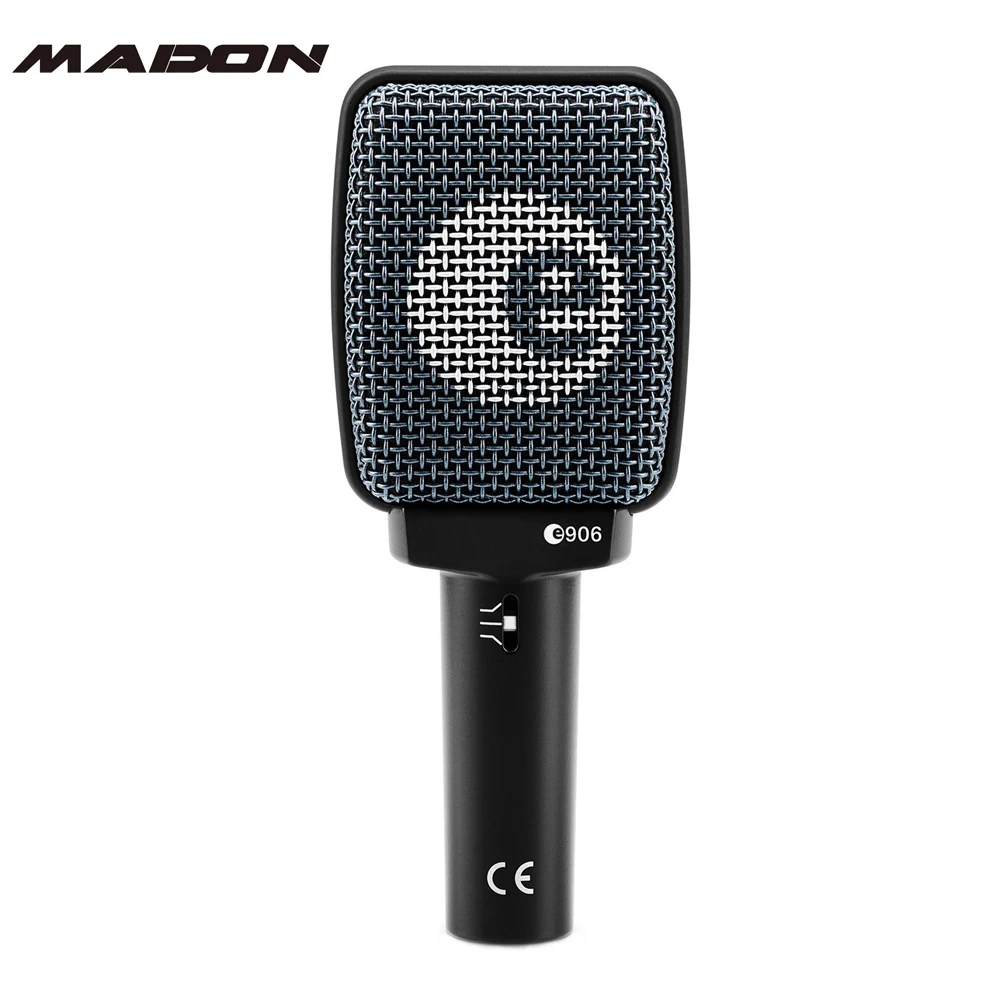 

e906 Microphone Super-cardioid microphone instrument Microfonos Microfono with clamp for Hot selling