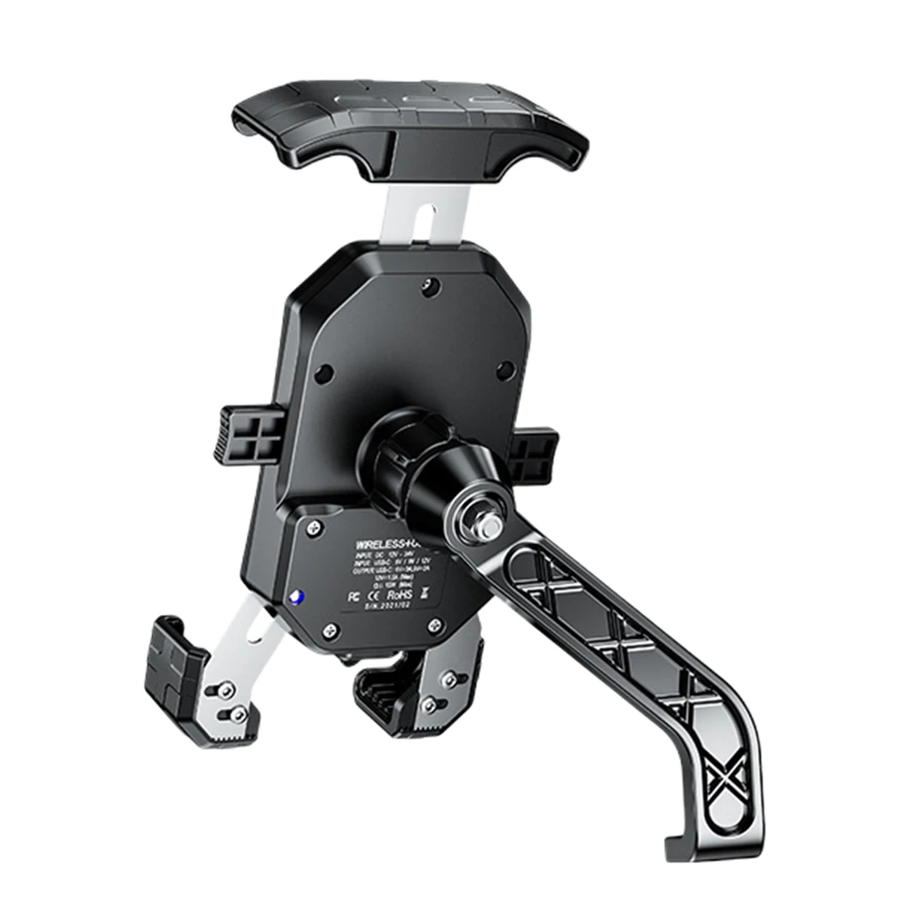 Wireless Motorcycle Phone Charger Holder 1