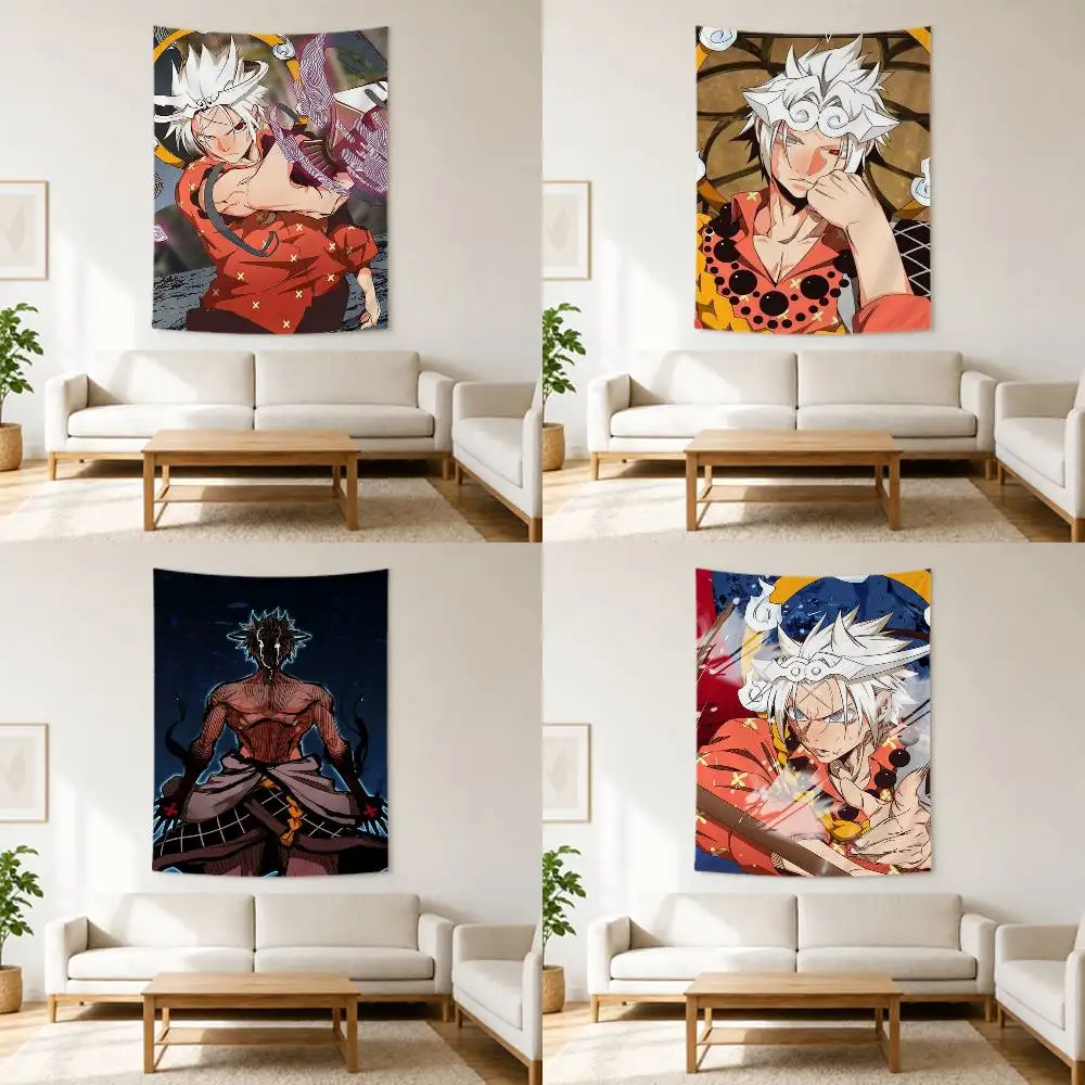 

P-Park Mujin T-The God of High School Flags Wall Hanging Background Art Banner for Bedroom Home Outdoor Decor